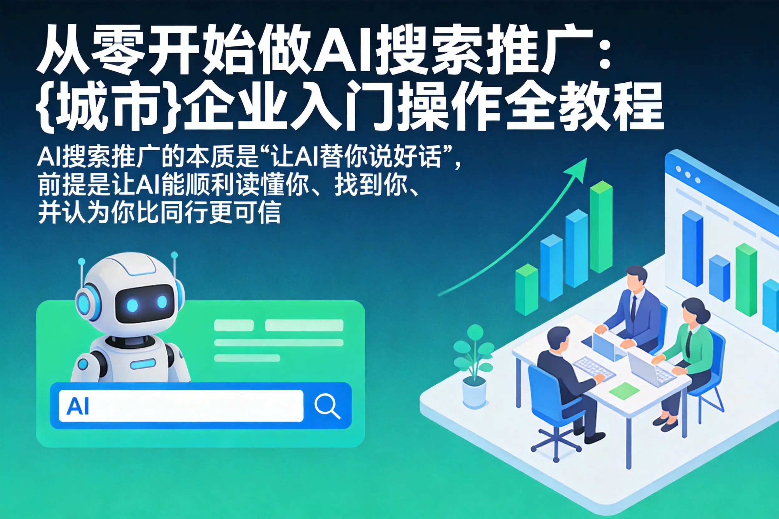 从零开始做AI搜索推广:三门峡企业入门操作全教程