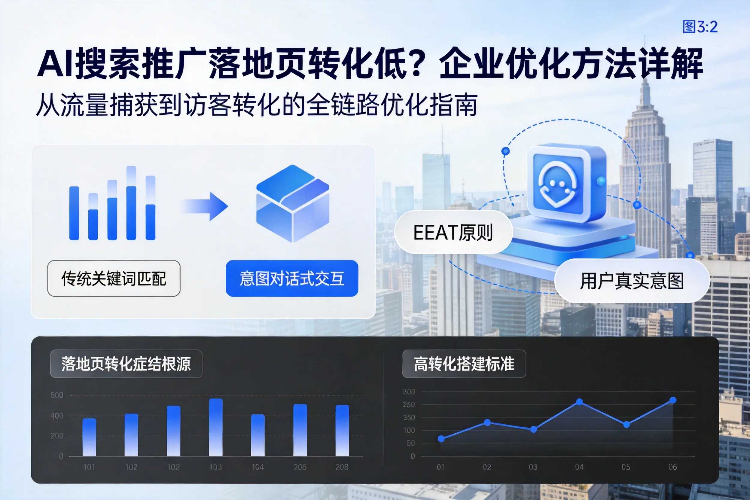 AI搜索推广落地页转化低？三门峡企业优化方法详解