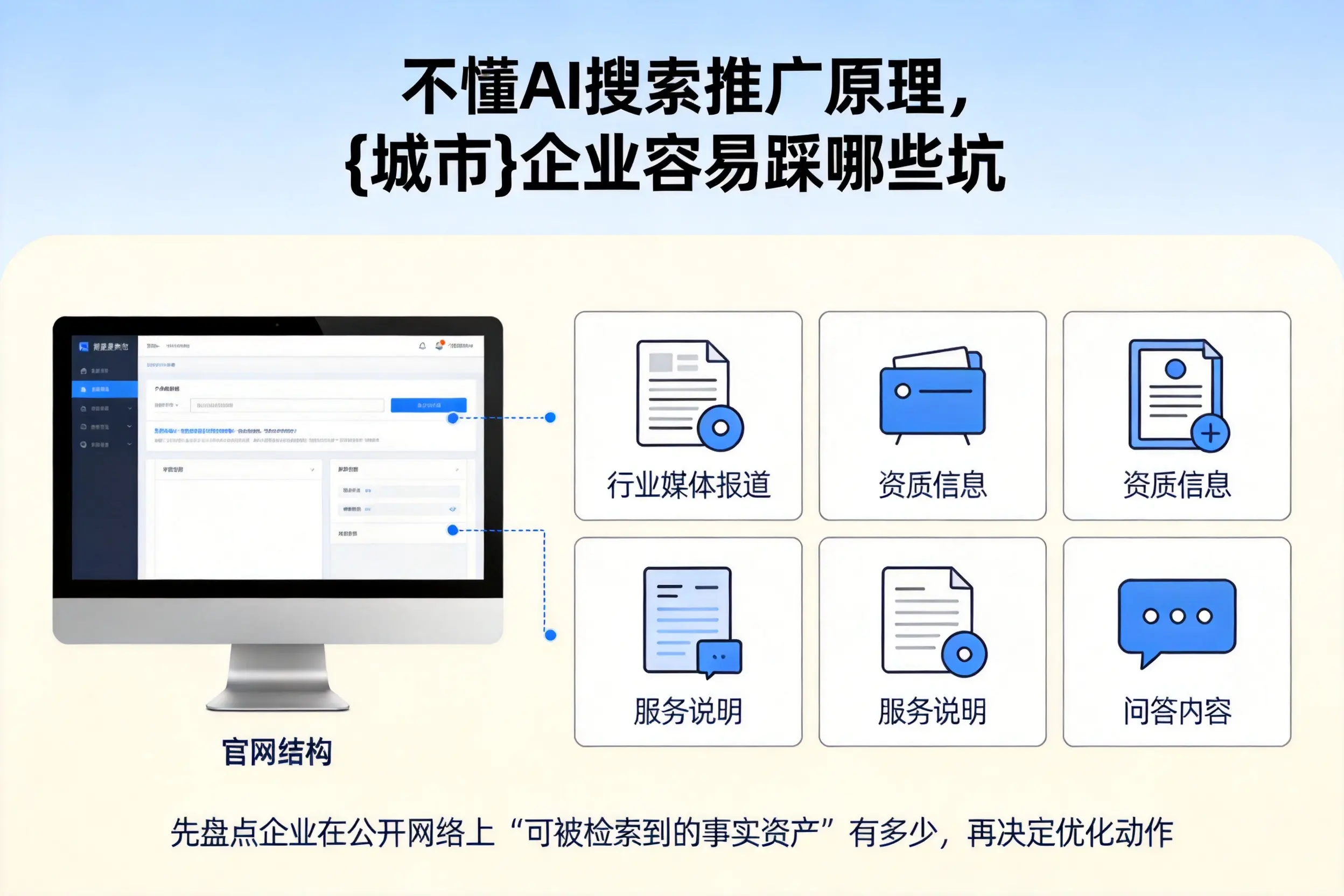 不懂AI搜索推广原理,三门峡企业容易踩哪些坑