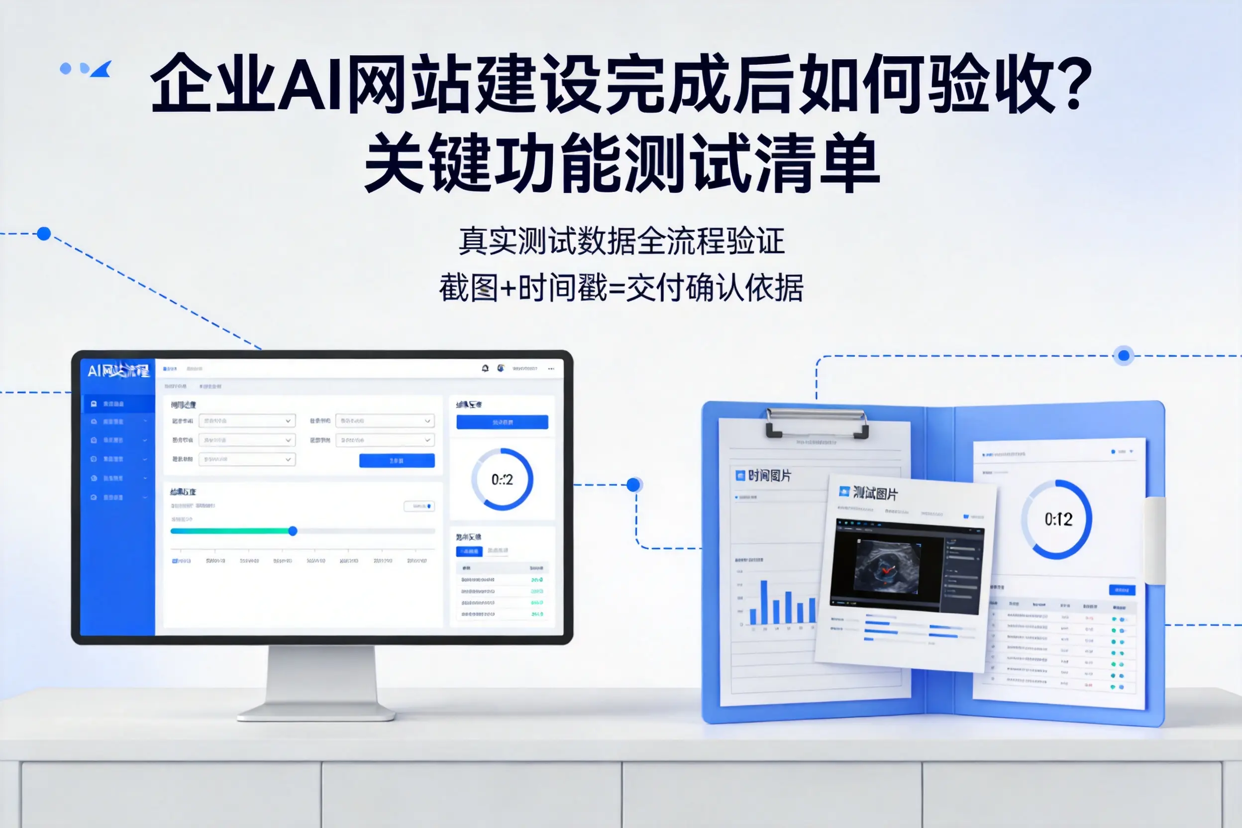 三门峡企业AI网站建设完成后如何验收?关键功能测试清单