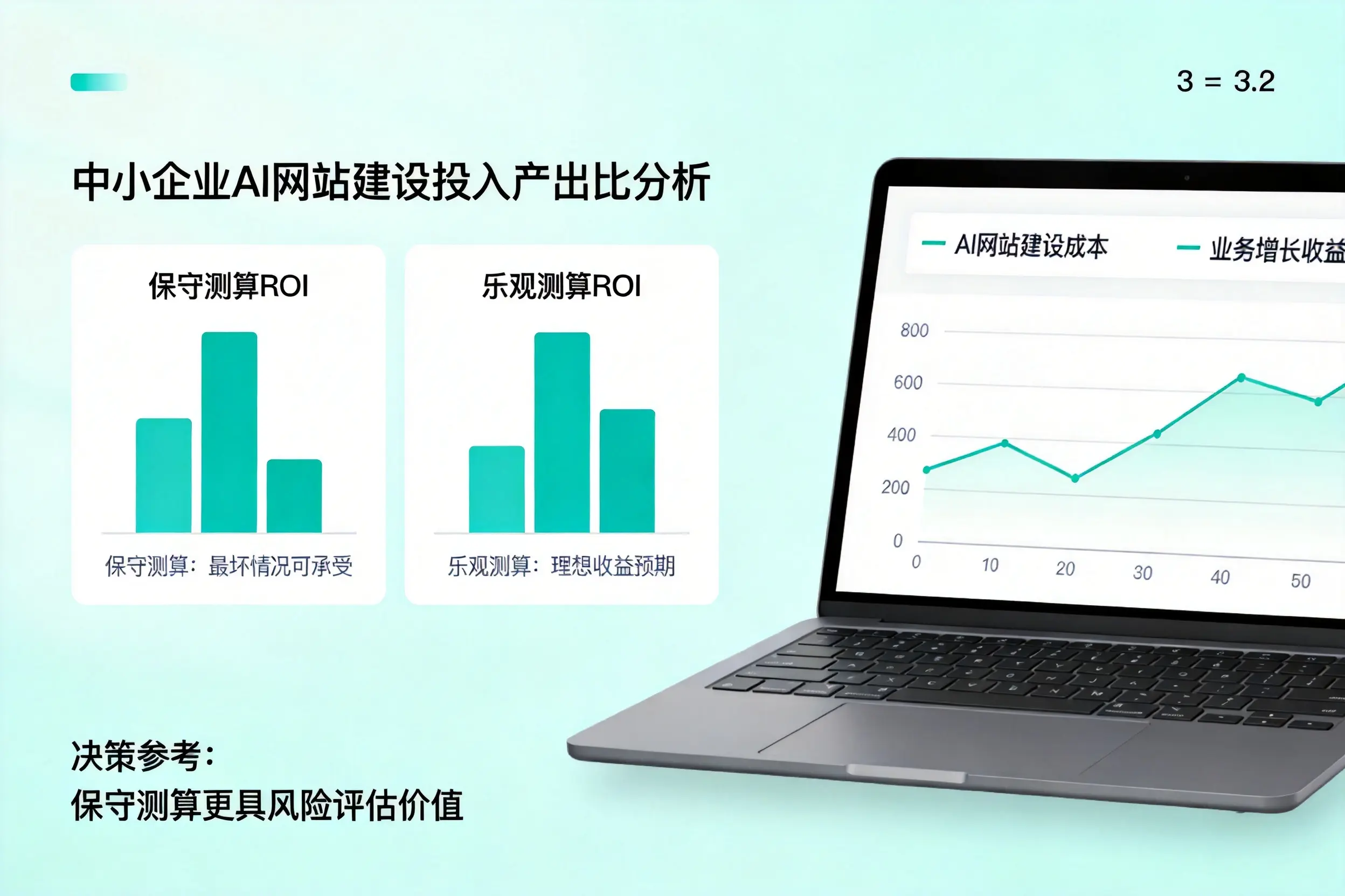 三门峡中小企业AI网站建设投入产出比怎么算?先看这份分析