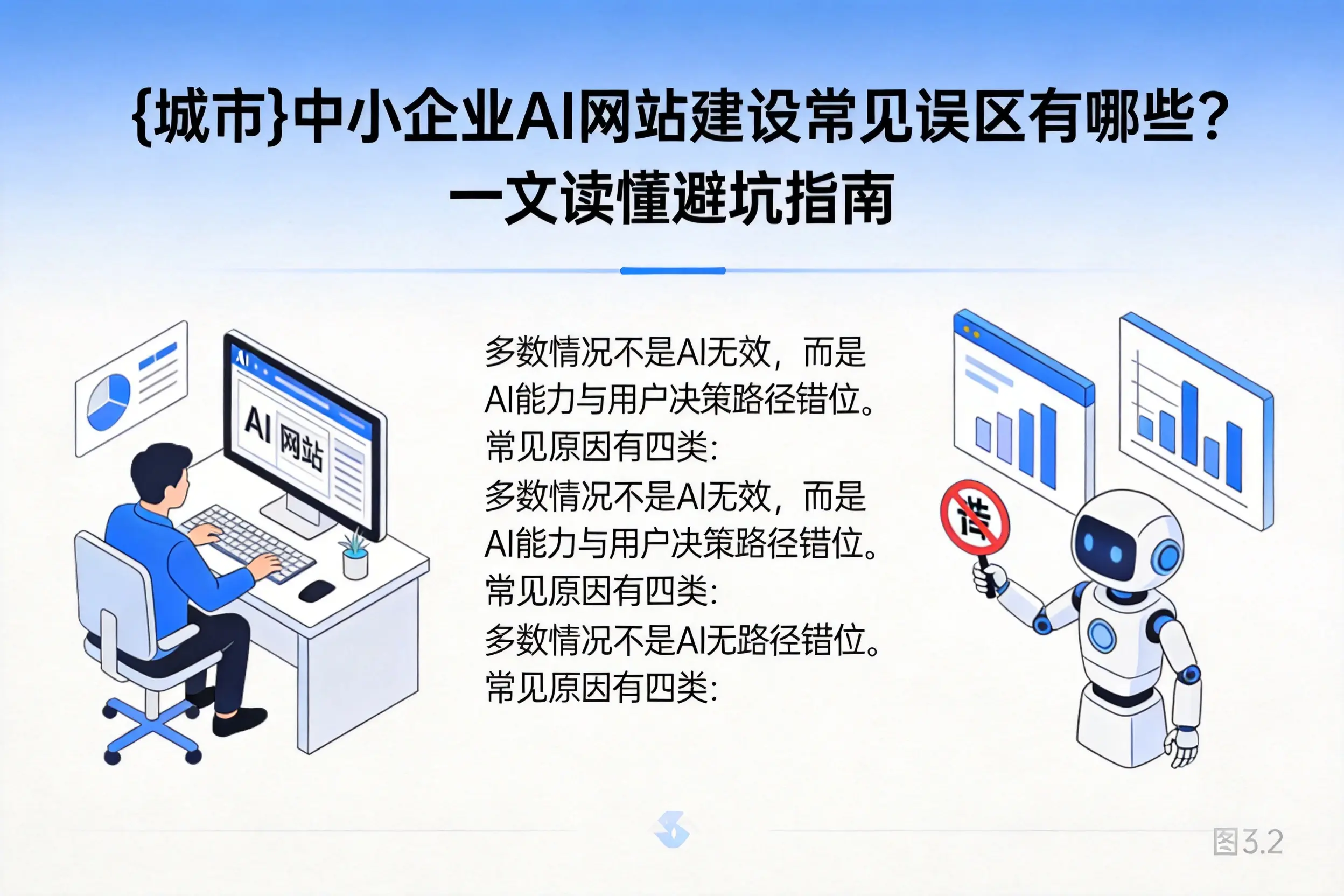 三门峡中小企业AI网站建设常见误区有哪些?一文读懂避坑指南