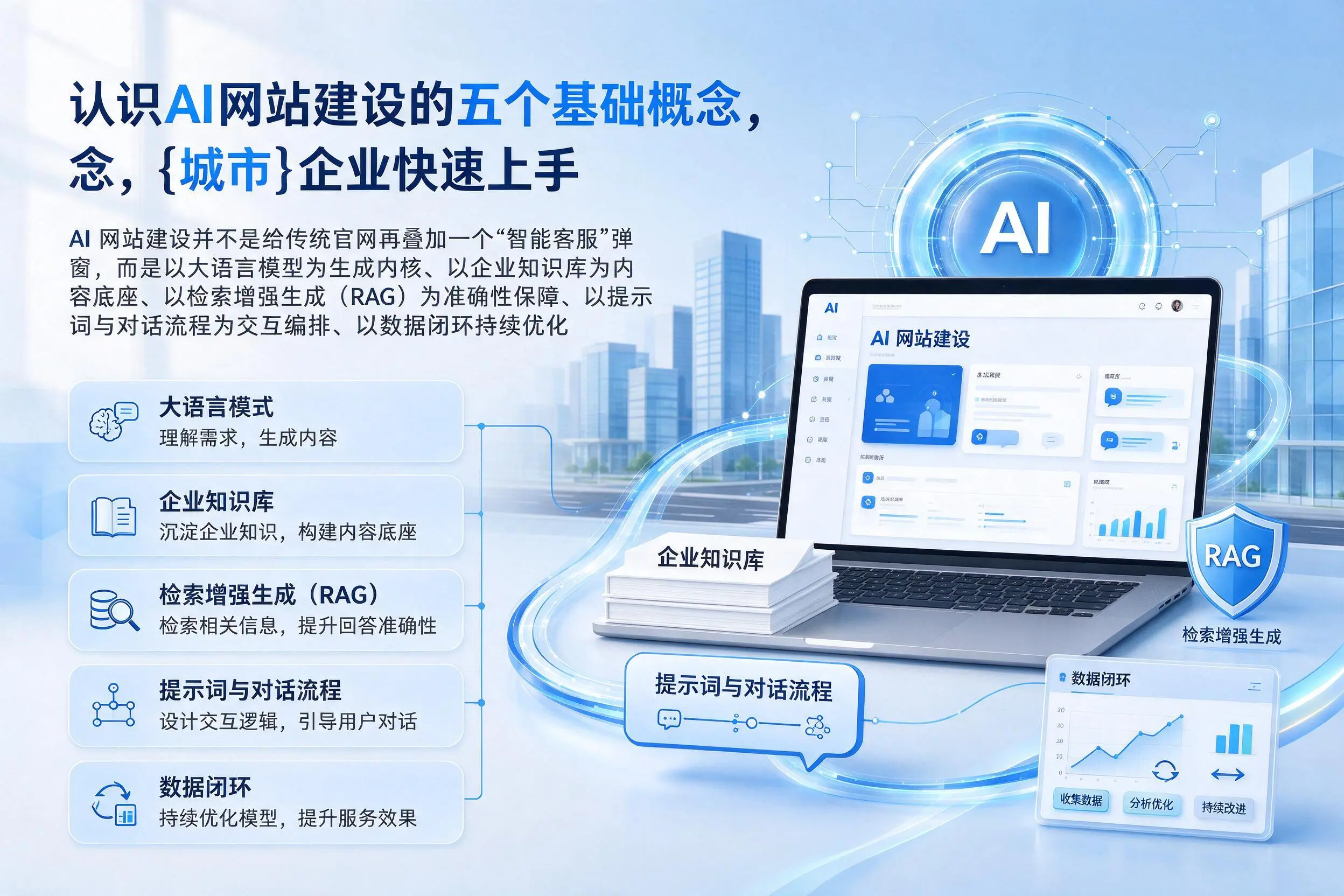 认识AI网站建设的五个基础概念,三门峡企业快速上手