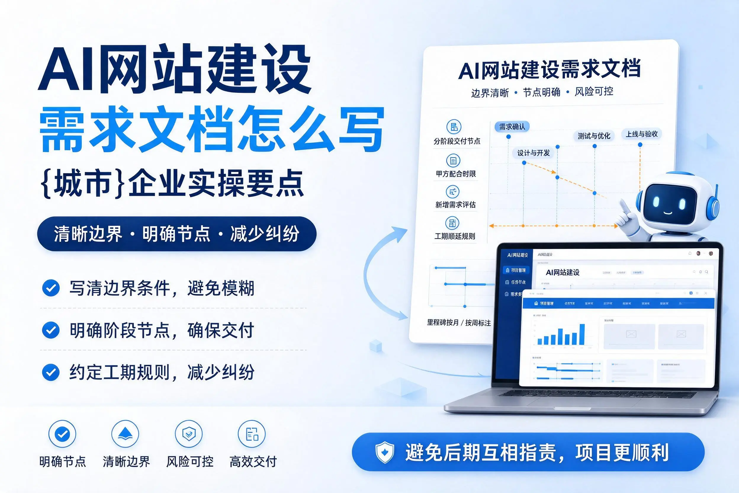 AI网站建设需求文档怎么写,三门峡企业实操要点